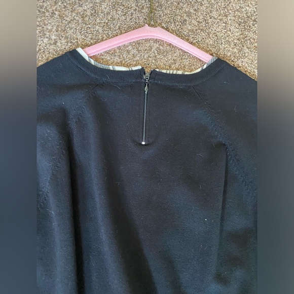 Layered Black Sweater - Picture 4 of 4